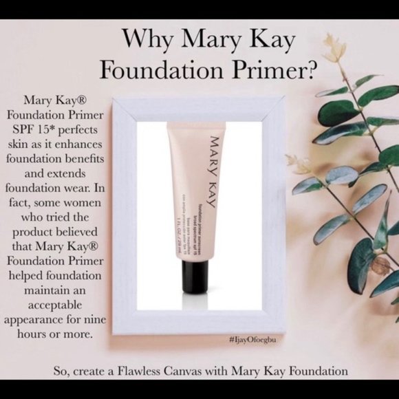 Foundation Primer Sunscreen SPF 15 - Mary Kay Exclusive - Picture 6 of 7